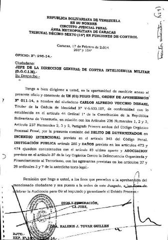Orden Vecchio Venezuela Awareness