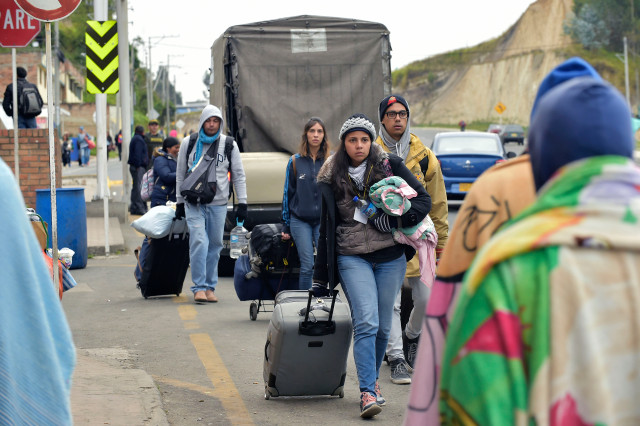 FILES-COLOMBIA-ECUADOR-VENEZUELA-MIGRATION