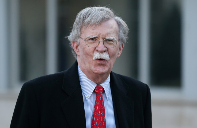 El asesor de Seguridad Nacional de la Casa Blanca, John Bolton, fuera de la Casa Blanca en Washington