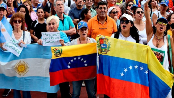 Venezolanos en Argentina