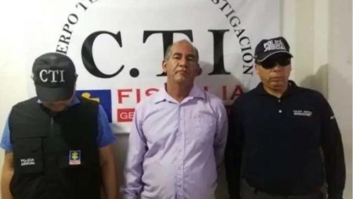 Colombiano detenido