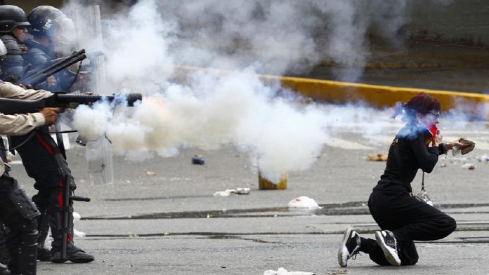Represión en Venezuela