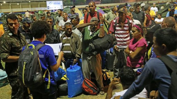 Venezolanos en Brasil