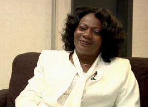 La conocida opositora cubana Berta Soler durante la conversación en Madrid el martes. (FOTO ITXASO GONZÁLEZ NAVIDAD)