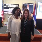 Berta Soler, lider de las Damas de Blanco con Patricia Andrade de Venezuela Awareness