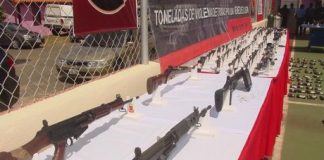 Entrega de armas ilegales a la Dirección de Armas y Explosivos / Saúl Rondón