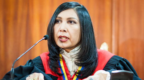 Gladys Gutiérrez, presidenta de la Sala Constitucional y del TSJ / Foto EFE