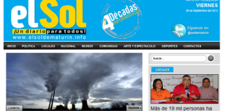 El Sol de Maturín confirmó varios despidos debido a la situación que los aqueja | Captura Web / El Nacional