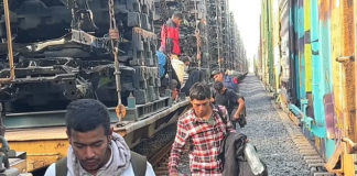 Inmigrantes en trenes Mexico